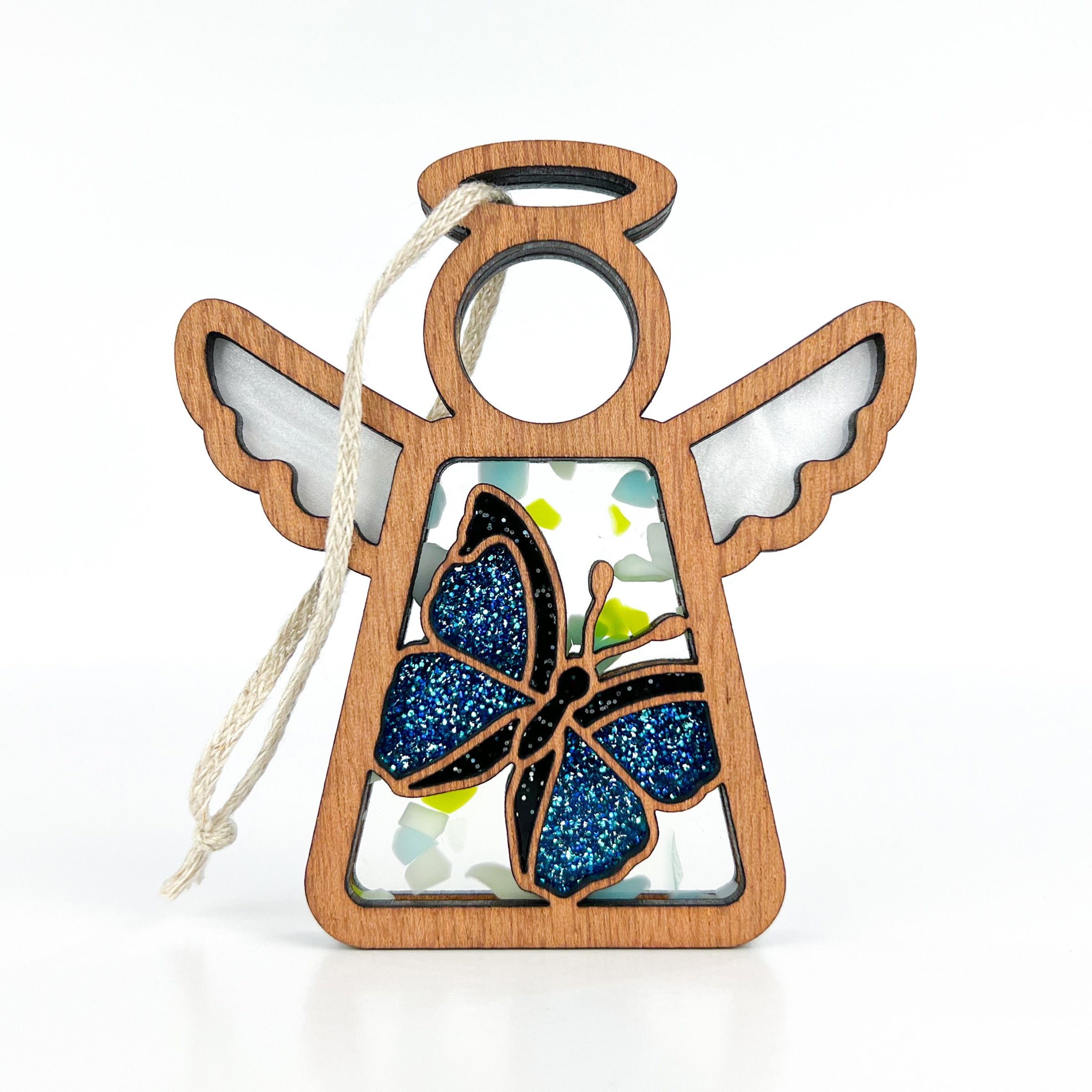 Morpho Blue Butterfly Ornament | Angel & Butterfly Gifts